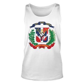 Dominican Republic Flag National Emblem Republica Dominicana Tank Top - Thegiftio UK