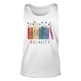 Equality Peace Love Kindness Equal Rights Social Justice Equal Rights Tank Top | Mazezy