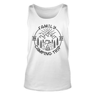Family Camping Trip 2023 Nature Lover Unisex Tank Top | Mazezy