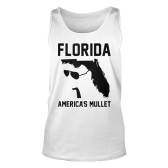 Florida Americas Mullet Funny Unisex Tank Top | Mazezy