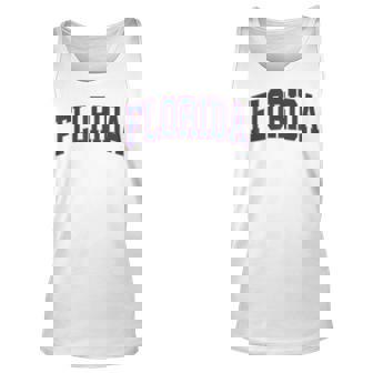 Florida Fl United States Font Tank Top - Seseable