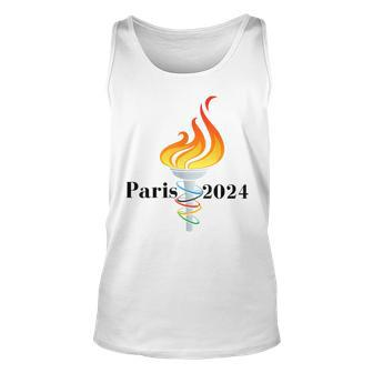 France Paris Games Summer 2024 Sports Medal Supporters Tank Top - Seseable