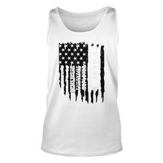 On Friday We Wear Red Friday Military Support Troops Us Flag Military Tank Top | Mazezy AU