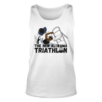 New Triathlon Alabama Riverboat Swimmer Hat Chair Meme Tank Top - Seseable