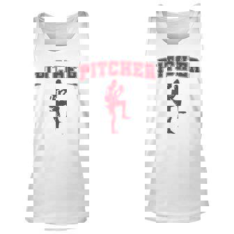 Funny Pride Month Lgbtq Matching Gay Couple Pitcher Unisex Tank Top | Mazezy