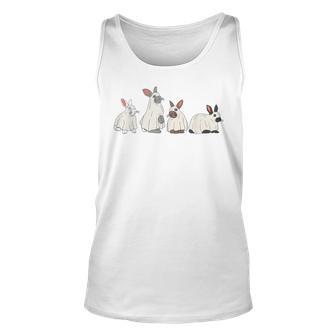 Spooky Season Bunny Rabbit Ghost Halloween Costume Tank Top - Monsterry DE