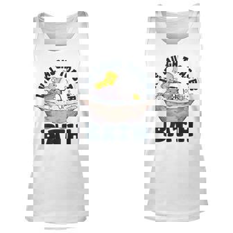 Funny Toaster Saying Live Laugh Toaster Bath Inspirational Unisex Tank Top | Mazezy