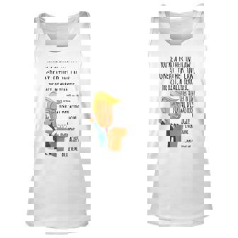 Funny Trump You Are A Great Father In Law Fathers Day Gift Unisex Tank Top | Mazezy