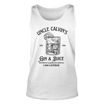 Gin & Juice Est 1994 Distilled In Long Beach California Tank Top - Seseable