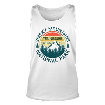 Great Smoky Mountains National Park Tennessee Outdoors Unisex Tank Top - Seseable
