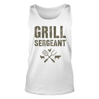 Grill Sergeant Grilling Bbq Grill Campfire Cooking Bro Tank Top | Mazezy