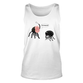 Halloween At The Spider Dad Joke Scary Costume Tank Top | Mazezy