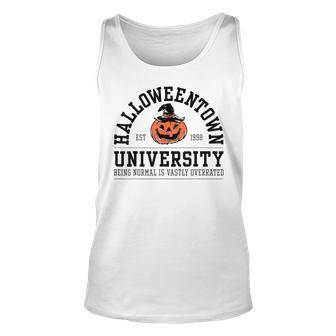 Halloween Town University Est 1998 Pumpkin Halloween Tank Top - Monsterry