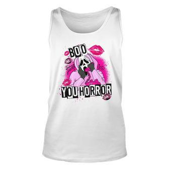 Hey Boo You Horror Scary Horror Movie Halloween Tank Top - Monsterry AU
