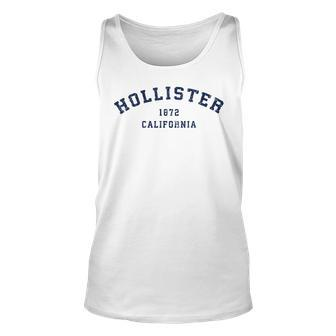 Hollister California Vintage State Usa Flag Athletic Style California And Merchandise Tank Top | Mazezy