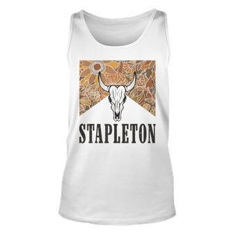Howdy Stapleton Western Stapleton Punchy Cowboy Style Tank Top - Seseable