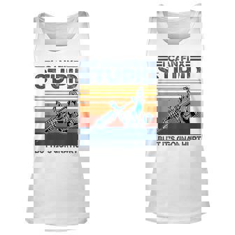 I Can Fix Stupid But Its Gonna Hurt Tattoo Lover Gift Unisex Tank Top | Mazezy