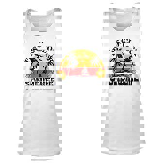 Its 5 Oclock Somewhere Summer Beach Retro Sunset Vacation Unisex Tank Top | Seseable CA