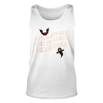 It's A Spooky Day To Shape Behaviors Bcba Aba Halloween Tank Top - Monsterry