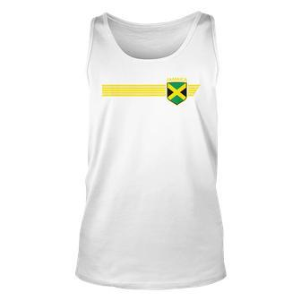 Jamaica Flag Jamaican Vintage Athletic Throwback Souvenir Unisex Tank Top - Seseable