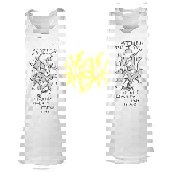 Just Two Suns Holding Hands Unisex Tank Top | Mazezy