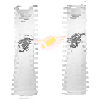 Kc Great Kansas City Football Touchdown Red Skyline Vintage Tank Top | Mazezy
