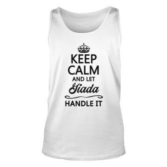 Keep Calm And Let Giada Handle It Name IT Tank Top | Mazezy