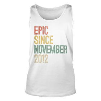 Kids Epic Since November 2012 8Th Birthday 8 Year Old Tank Top | Mazezy