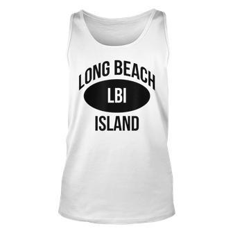 Lbi New Jersey The Shores Long Beach Island Gift For Women Unisex Tank Top - Thegiftio UK