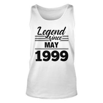 Legend Since May 1999 21St Birthday 21 Year Old Gift Unisex Tank Top | Mazezy