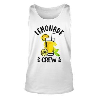 Lemonade Stand Boss Lemon Juice Gift Lemonade Crew Unisex Tank Top | Mazezy