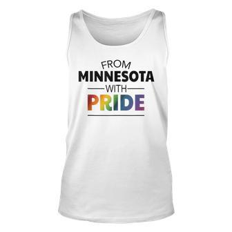 Lgbt Minnesota Gay Pride Unisex Tank Top | Mazezy