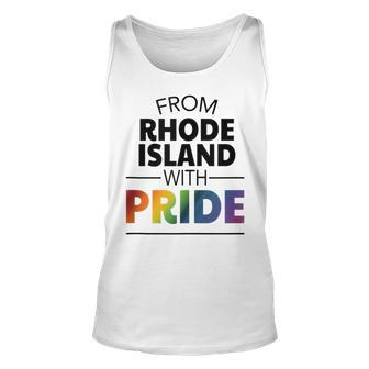 Lgbt Rhode Island Gay Pride Unisex Tank Top | Mazezy