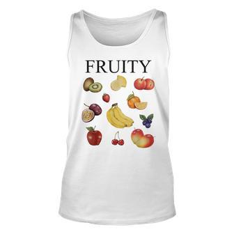 Lil Fruity Subtle Lesbian Strawberry Cottagecore Lgbt Pride Tank Top | Mazezy