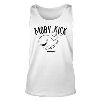 Moby Kick Kickball Unisex Tank Top | Mazezy