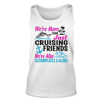 More Than Just Friends Were Also Accomplices & Alibis Unisex Tank Top - Thegiftio UK