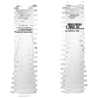 My Pronouns Are This Generation Sucks Unisex Tank Top | Mazezy