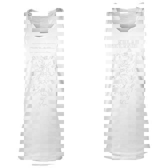 Netherlands Soccer Team National Lion Football Jersey Dutch Unisex Tank Top - Seseable