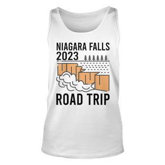Niagara Falls Road Trip 2023 Summer Vacation Niagara Unisex Tank Top | Mazezy