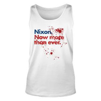 Nixon Now More Than Ever - Blood Stained Unisex Tank Top - Thegiftio UK