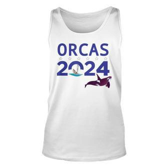 Orcas 2024 Unisex Tank Top - Monsterry