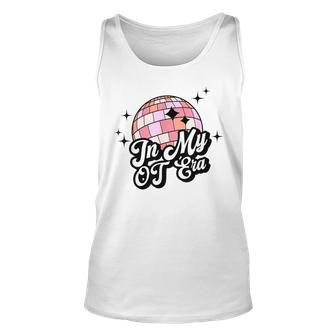 In My Ot Era Occupational Therapy Discoball Ot Therapist Therapist Tank Top | Mazezy