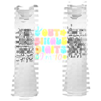 Peace Out Single Digits Im 10 Year Old 10Th Birthday Girl Unisex Tank Top | Mazezy