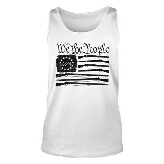 We The People Gun Rights American Flag 4Th Of July Patriotic Tank Top | Mazezy