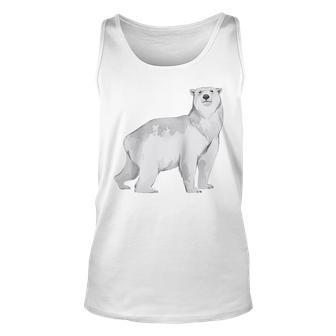 Polar Bear Gifts For Bear Lovers Funny Gifts Unisex Tank Top | Mazezy