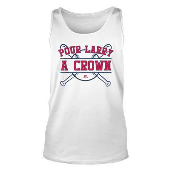 Pour Larry A Crown Home Run Celebration Gag Tank Top - Monsterry