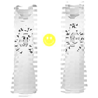 Your Prayers Make Me Gayer Smiling Face Hippie Support Lgbt Tank Top | Mazezy