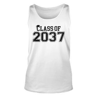 Pre-K Class Of 2037 First Day School Grow With Me Graduation Tank Top - Monsterry
