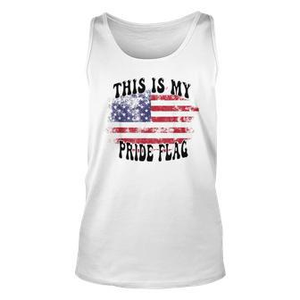This Is My Pride Flag Usa American Patriotic Patriotic Tank Top | Mazezy