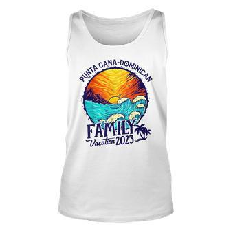 Punta Cana Dominican Vacation 2023 Matching Family Group Unisex Tank Top | Mazezy AU